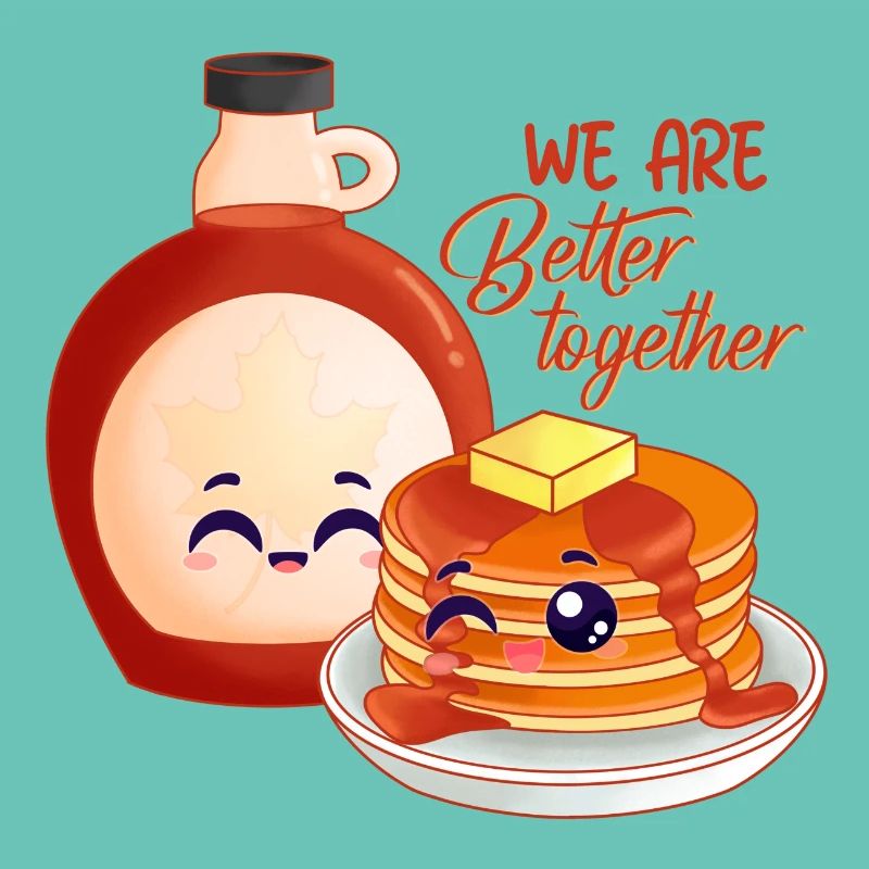 pancake, maple syrup, breakfast