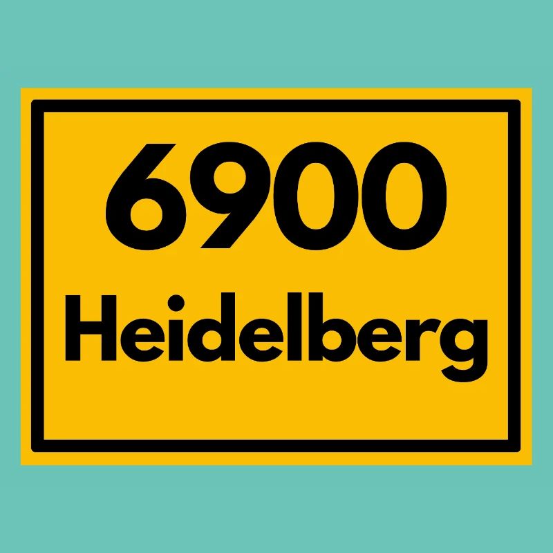 OLD POSTCODE POSTCODE RETRO 6900 HEIDELBERG