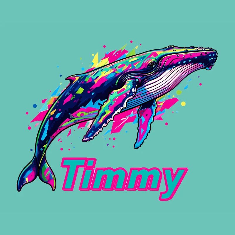 Neonwal Timmy Graffiti