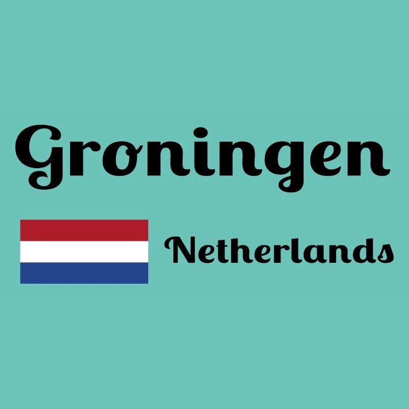 Groningue, Pays-Bas - Imprimés élégants