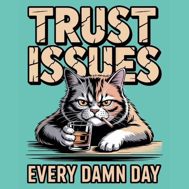 Trust Issues Cat