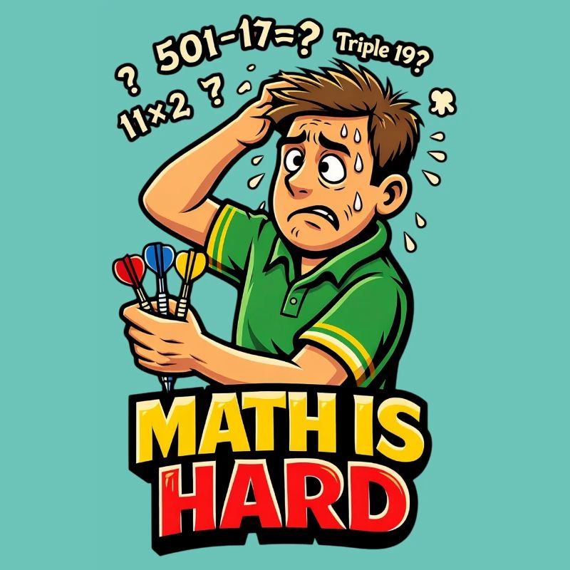 Les maths, c’est des fléchettes difficiles