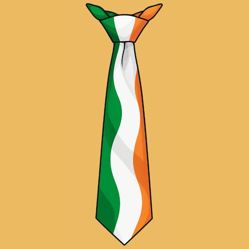 Cravate d’Irlande – Conception du drapeau