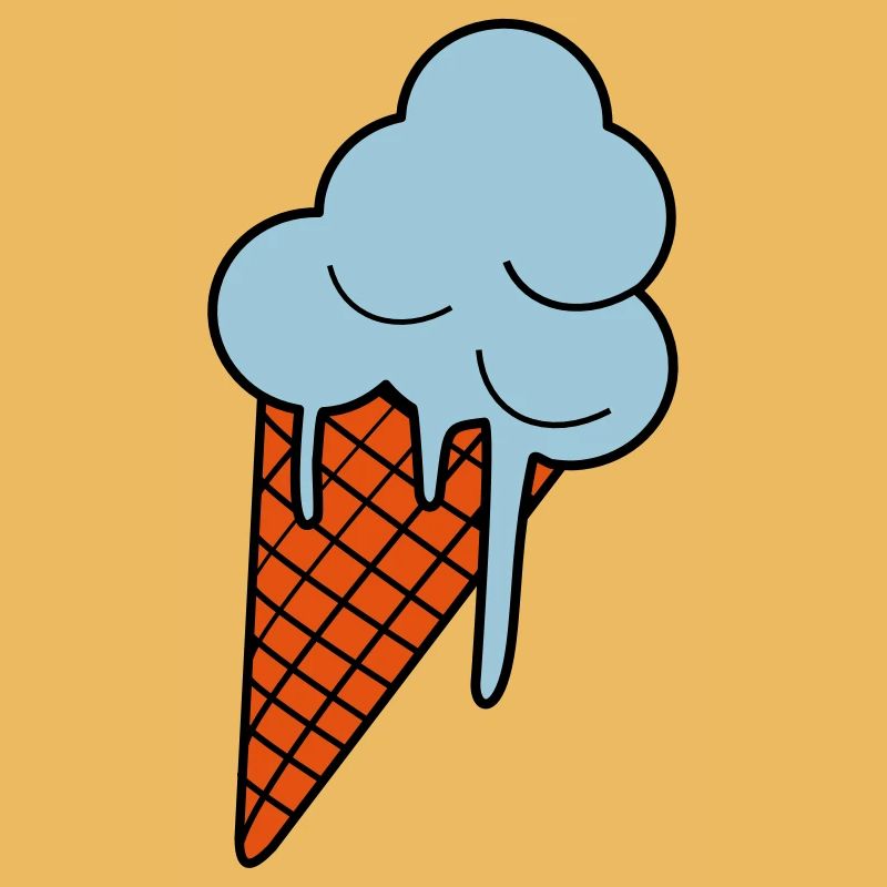 Schmelzendes Eis