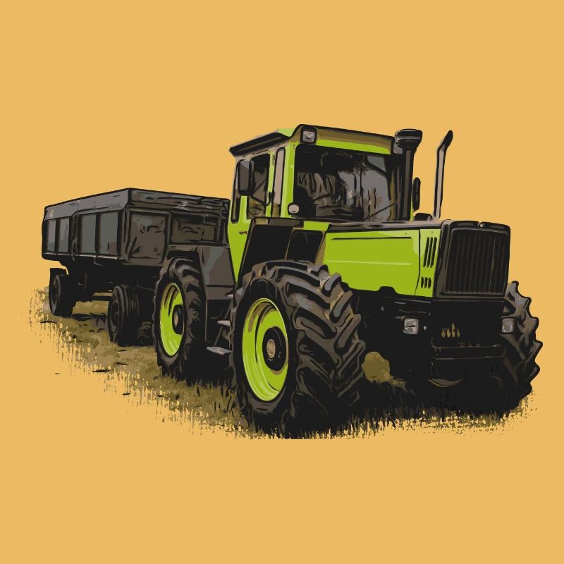 MB trac 1600 turbo avec remorque