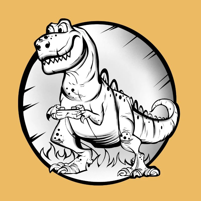 T Rex Gamer