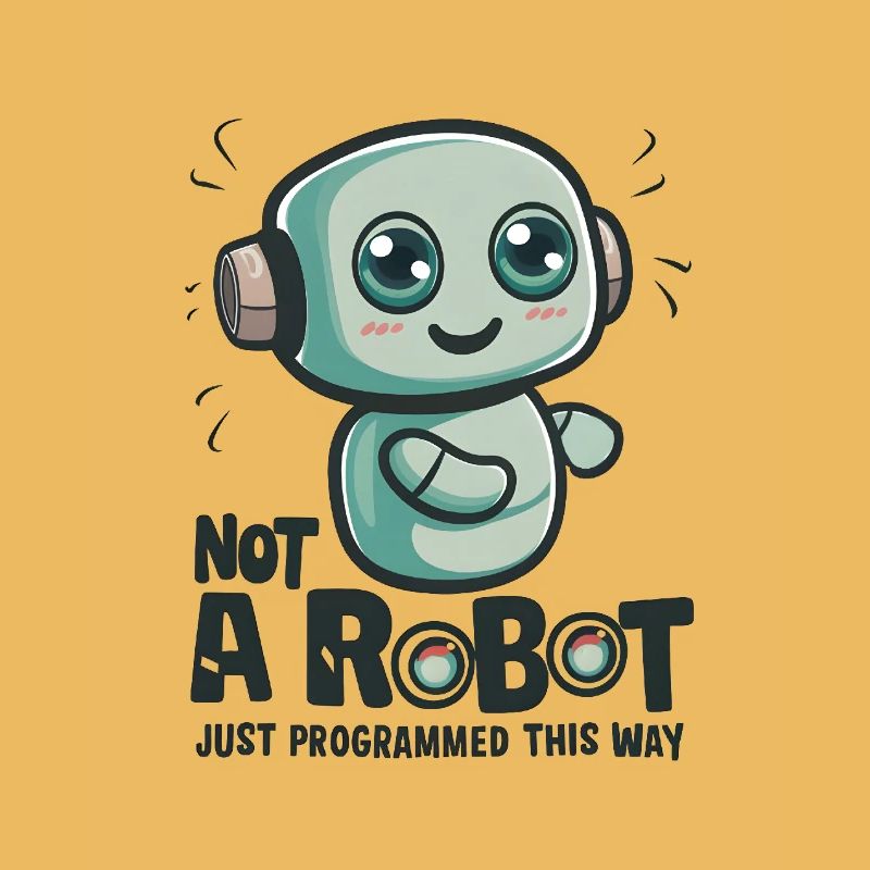 Pas un robot, juste programmé de cette façon