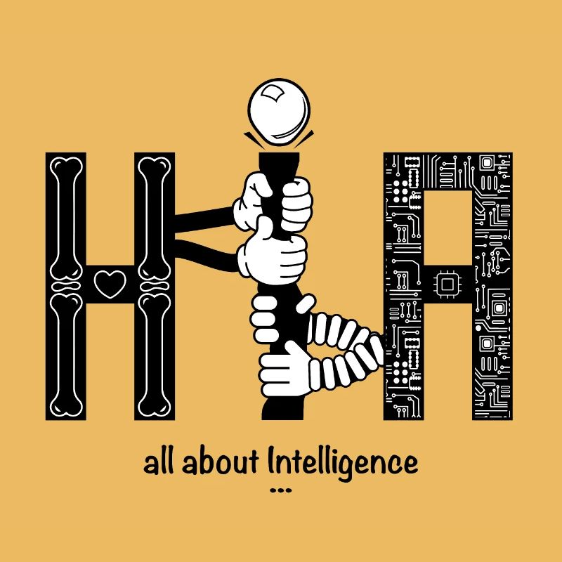 Human vs Artificial Intelligence KI