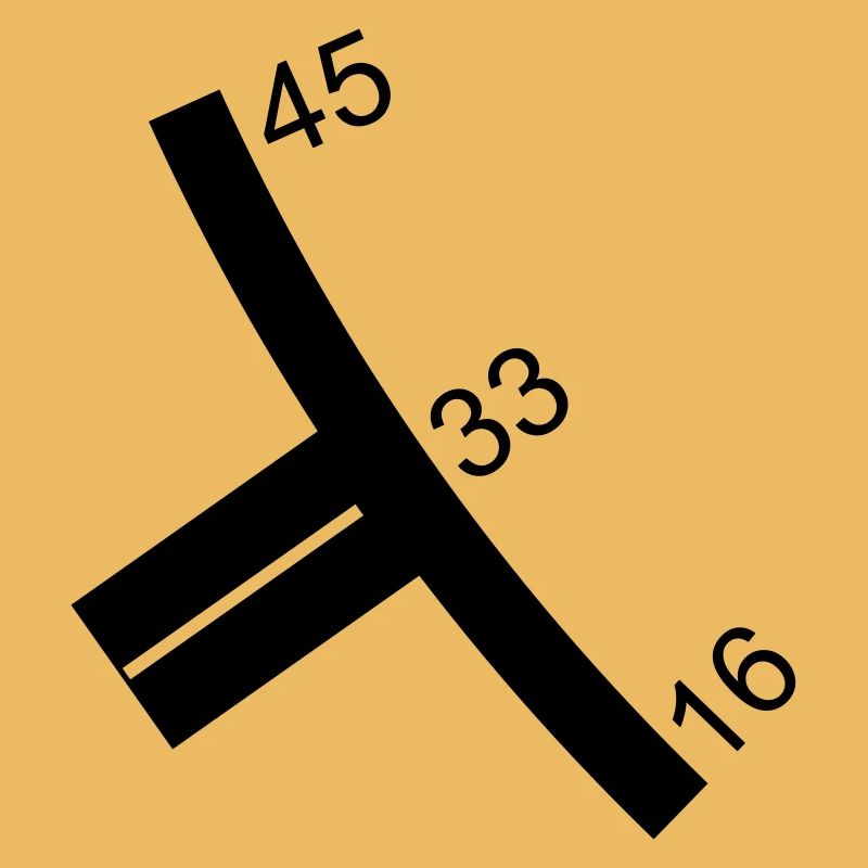 Turntable controller 45 33 16