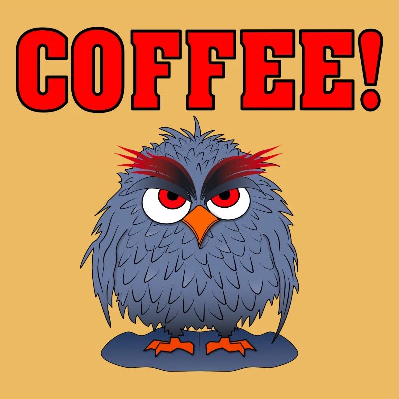 Eule COFFEE ROT