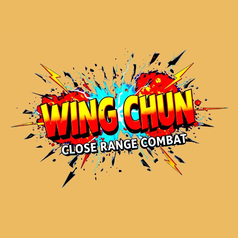 Explosion des Wing Chun Shirts