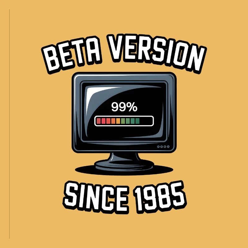 Rétro ordinateur Progrès Conception