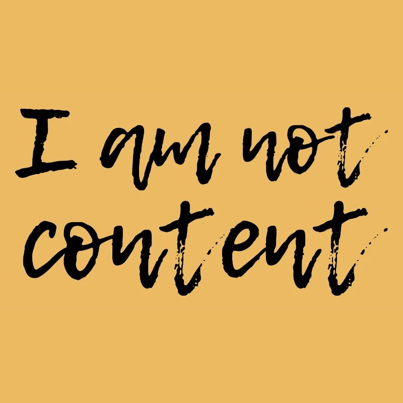 Je ne suis pas content - Script manuscrit émotionnel