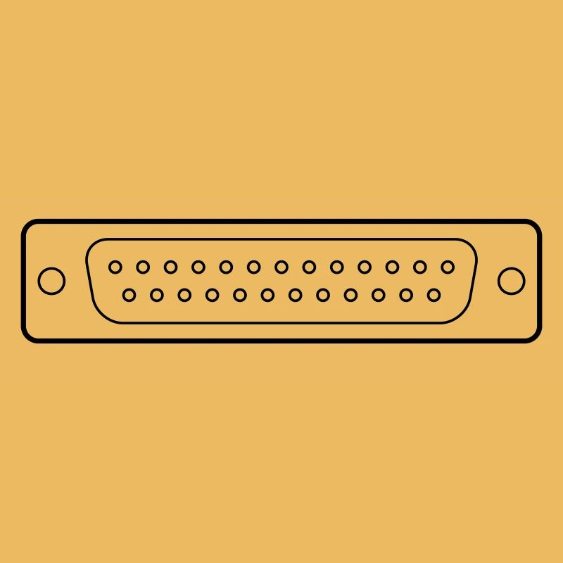 DB 25 Connector Parallel, Printer