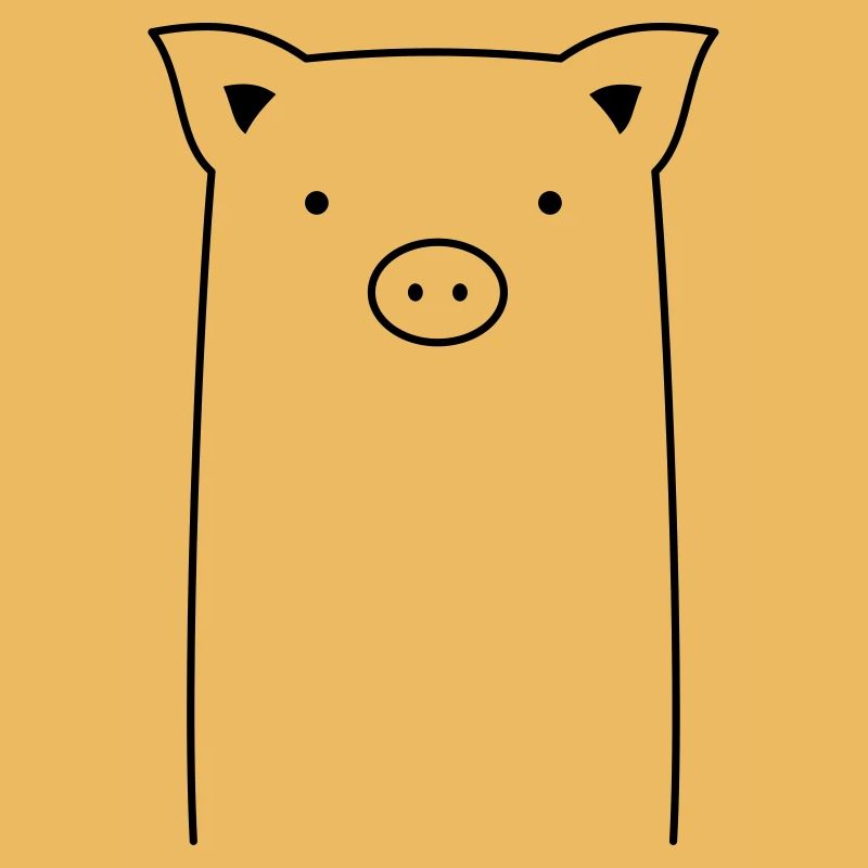 Pig sow piglet gift idea