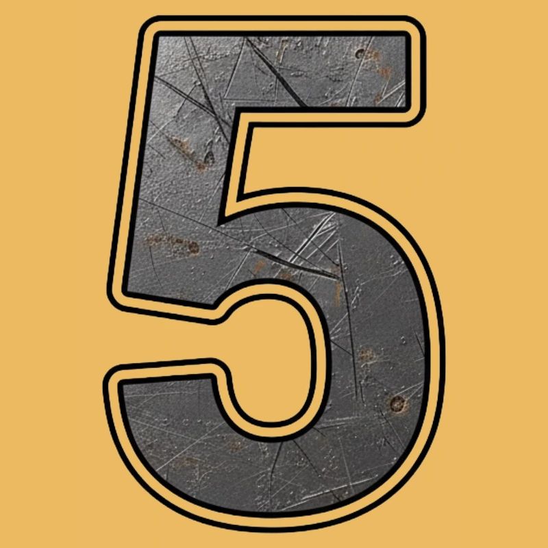 Rusty 5 Design