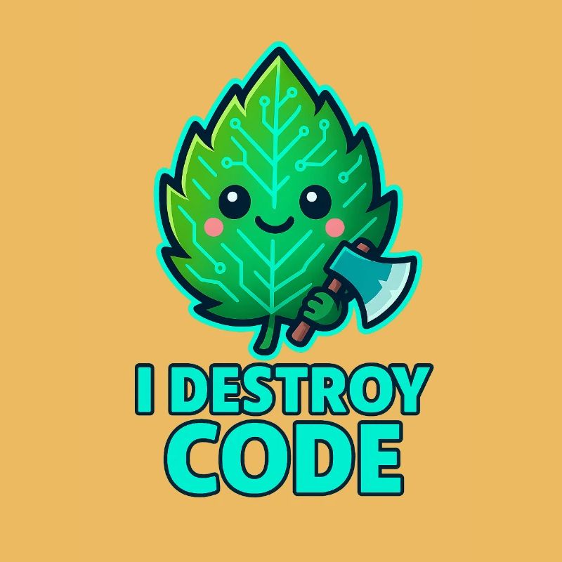 Green Leaf Code Warrior