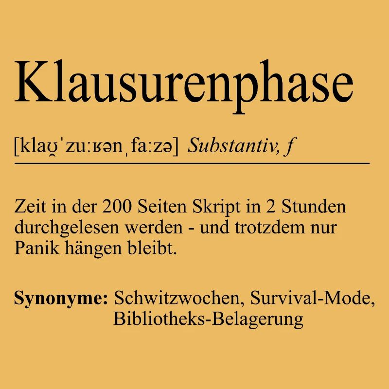 Unispruch "Exam Phase" Gift, Students