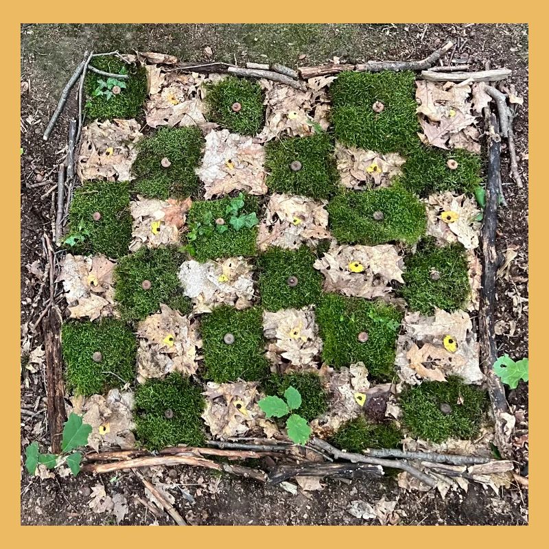Forest Plants Pattern Design