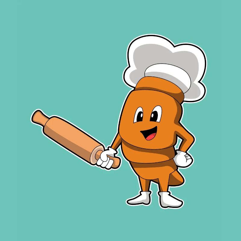 Bread Baker Rolling Pin Baking