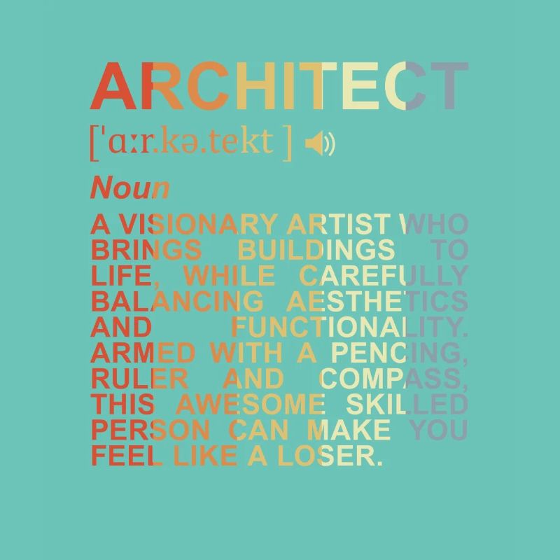 Architecte Explication des termes
