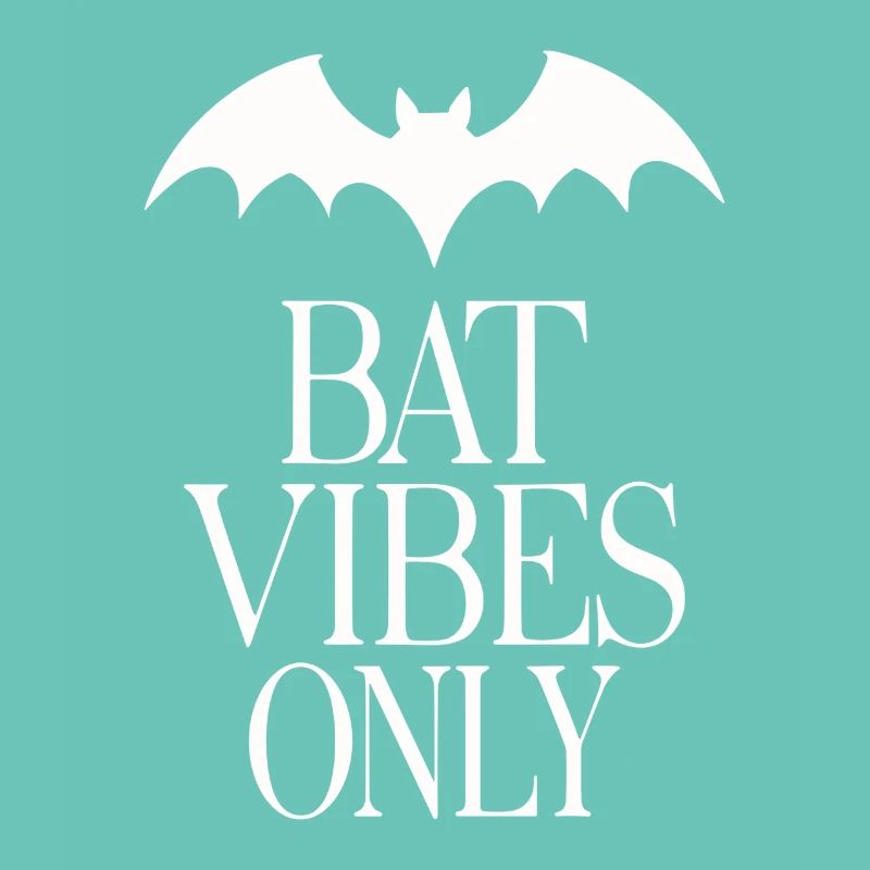 Fledermaus-Vibes Only – Goth-Statement