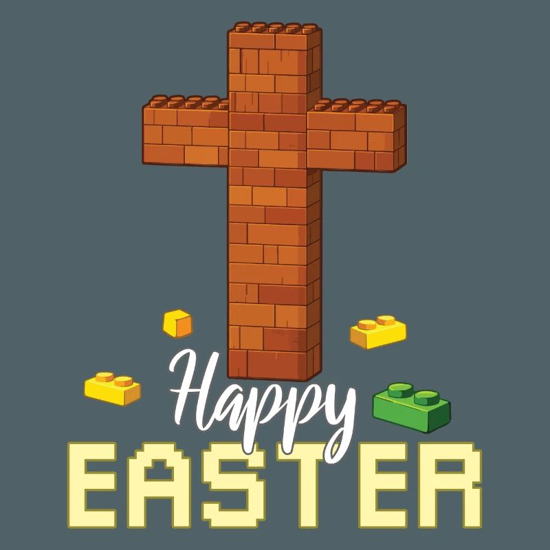 Master Builder Brick Builder Cross Happy Easter