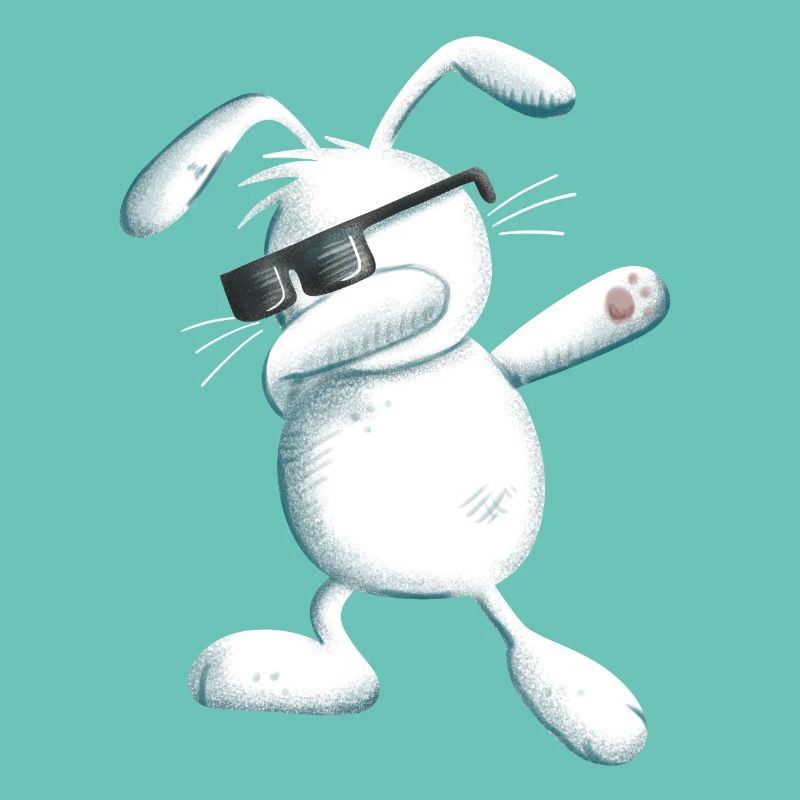 Dab Dance Bunny I Dabbing I Easter Gift