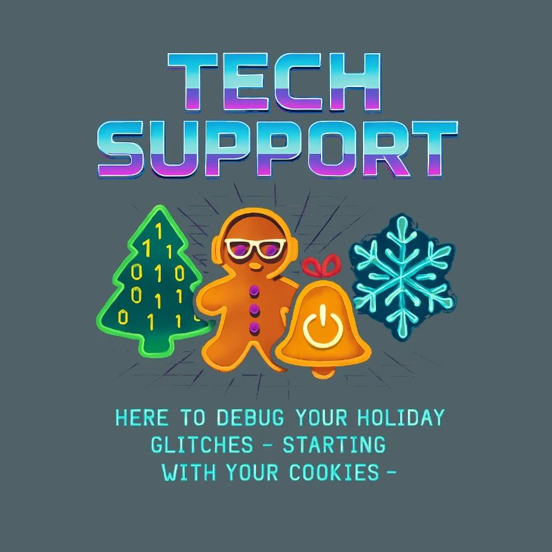 Funny Technical Support Debug Christmas