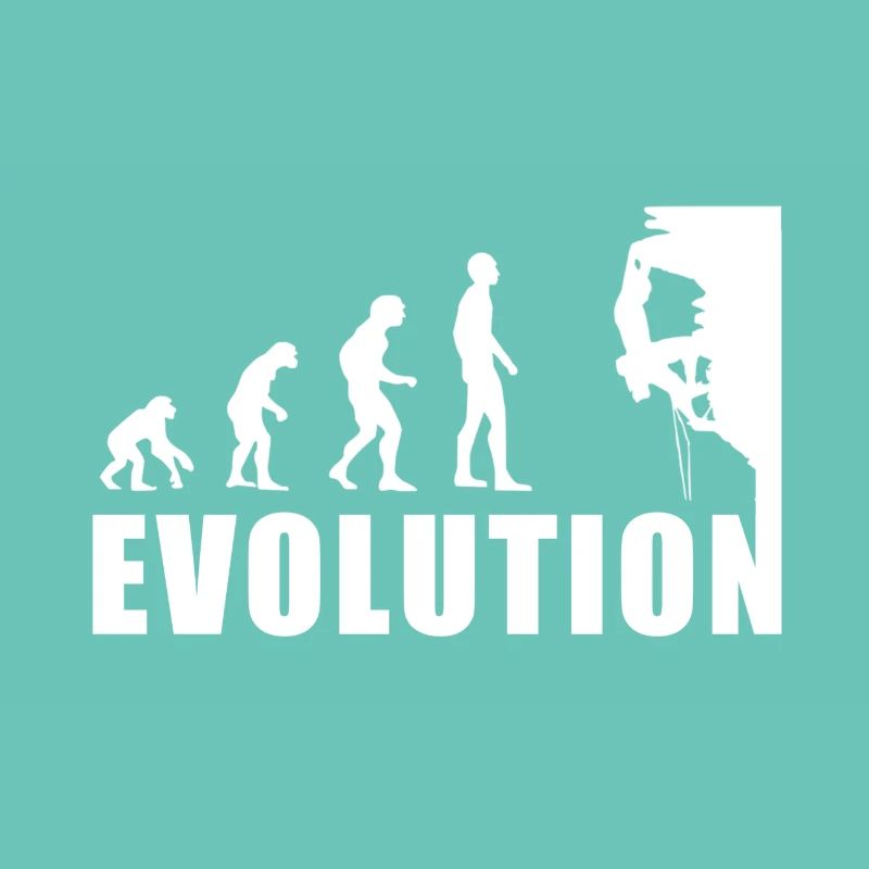 EVOLUTION Klettern Bergsteigen Climbing Geschenk