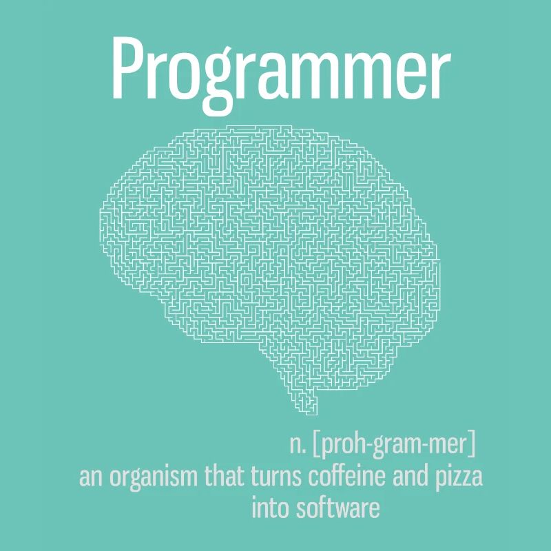 programmer brain pc computer definition pizza lo