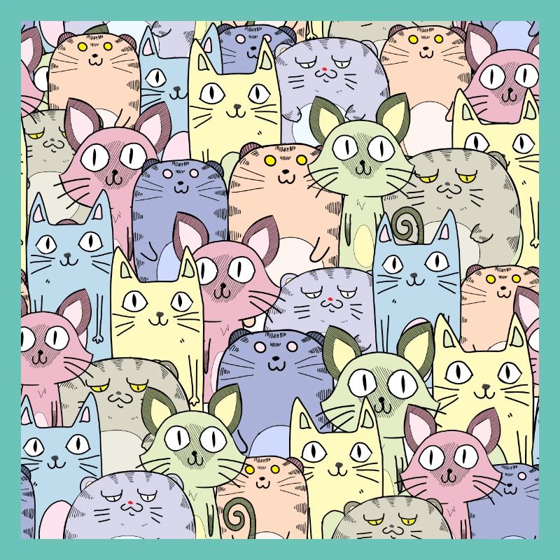 Cat Pattern Cat Wallpaper Cat Pattern