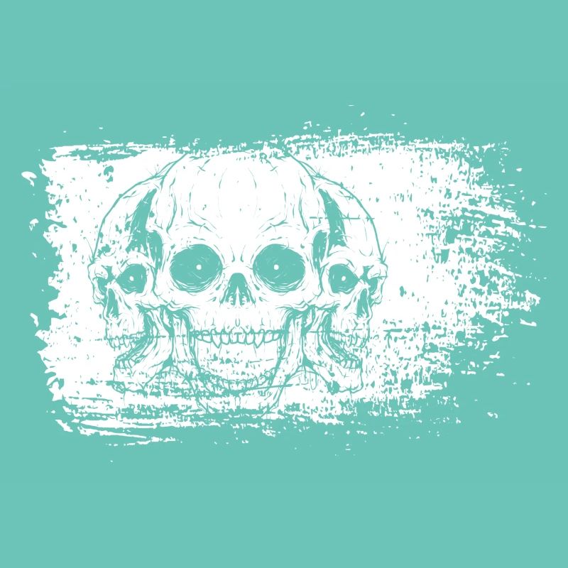 Bleached Frame Skulls