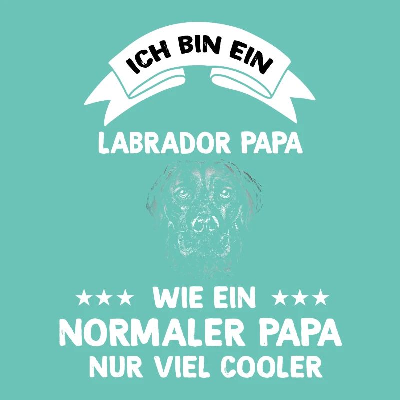 Ich bin ein Labrador Papa Hunde Design