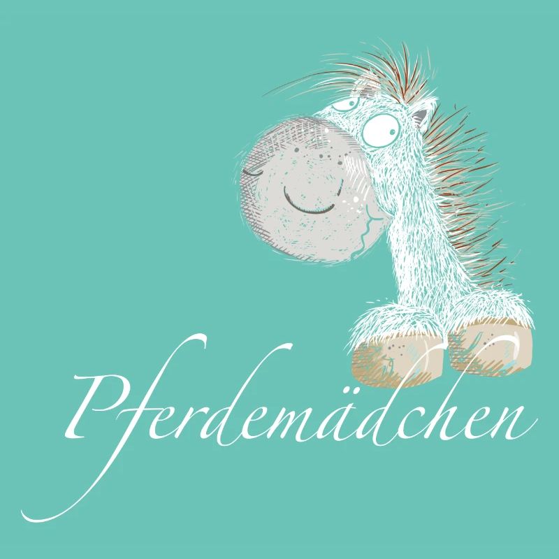 Pferdemädchen Pferde Spruch Pferd