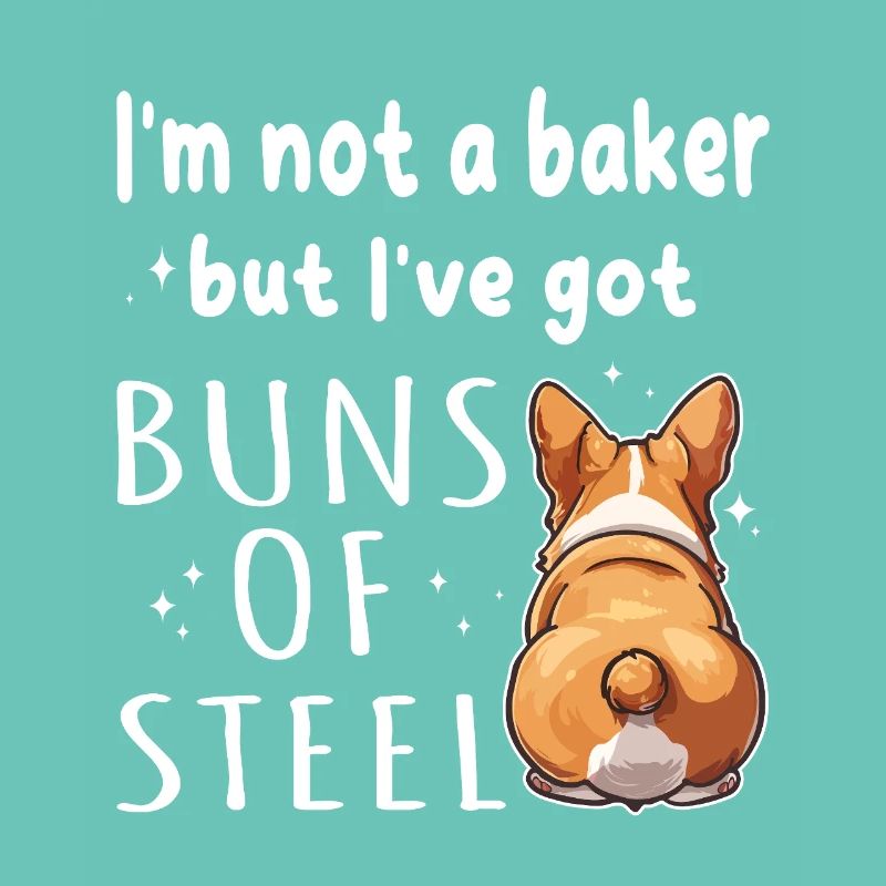 Petits pains d’acier Corgi Jeu de mots