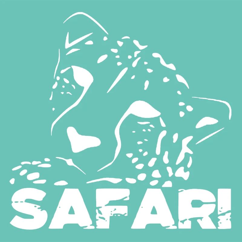 Safari Leopard Silhouette