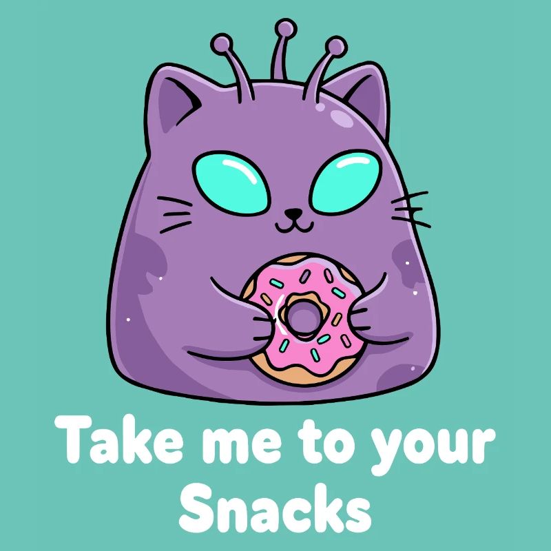 Cute Donut Cat Snack Seducer