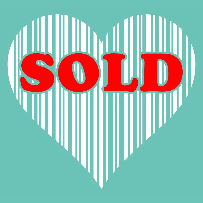 Heart Barcode Love – Sold Code Barcode Gift