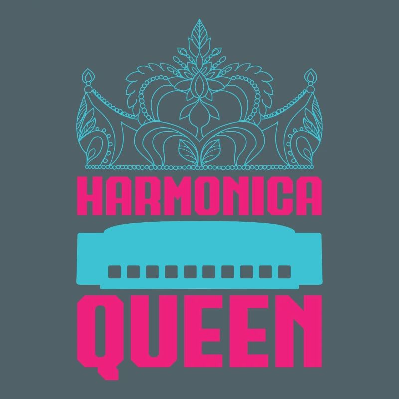 Harmonica Drôle Queen Harmonica