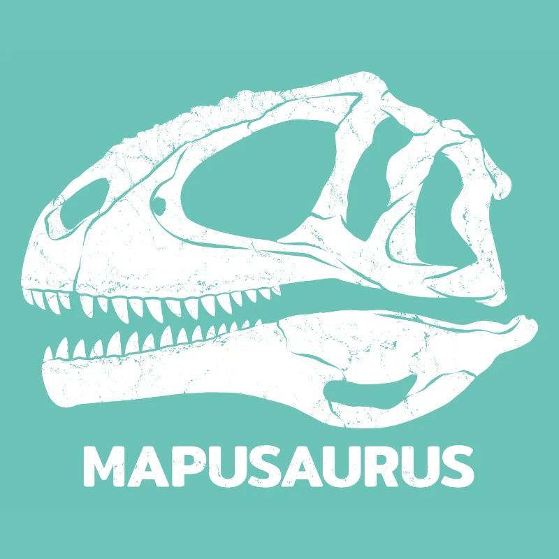 Fossile de crâne de Mapusaurus