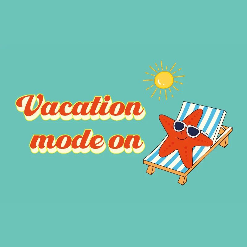 Mode vacances activé – Déclaration des vacances d’été