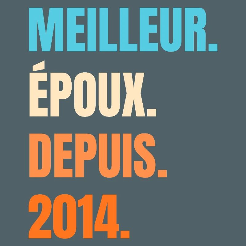 Bester Ehemann seit 2014 Geschenk-Ehemann