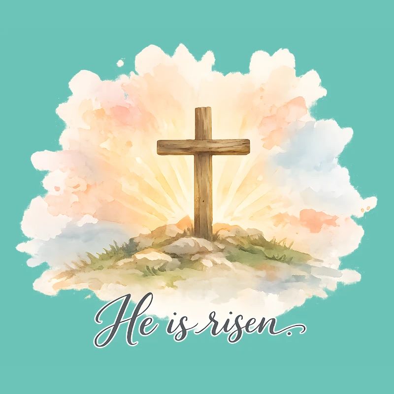 Resurrection He is Risen Easter Jesus