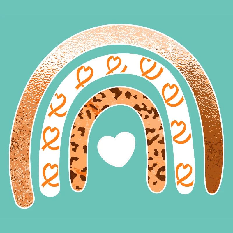 Leopard-Regenbogenherz-Arc