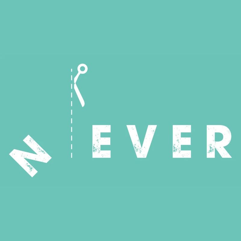 Conception de ciseaux Never Cut Boundaries