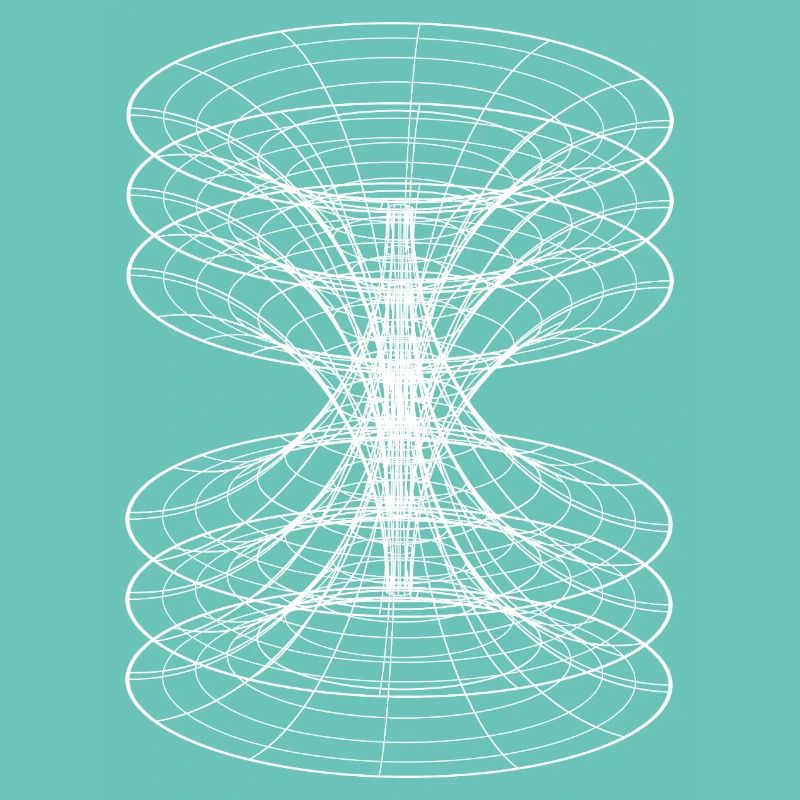 Vortex Wireframe Constellation