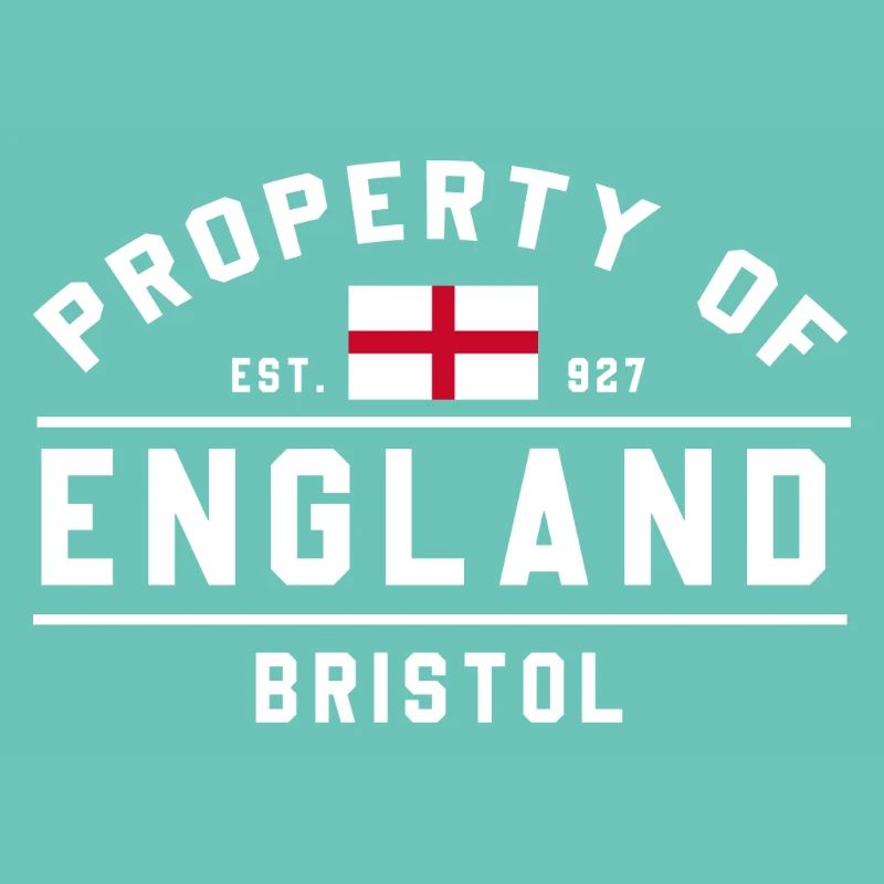 Angleterre Bristol Drapeau Design graphique