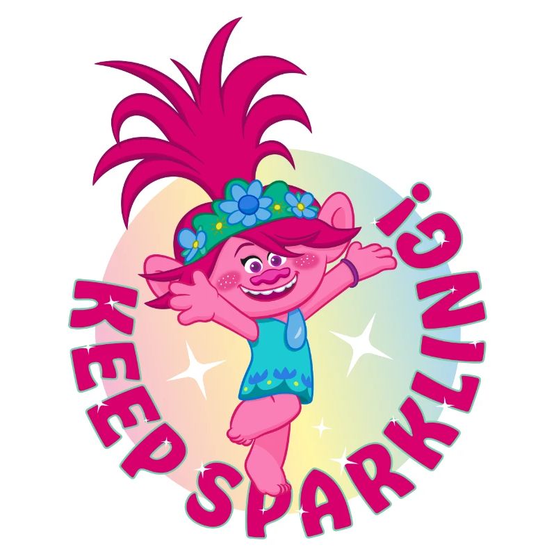Trolls Coquelicot Keep Sparkling