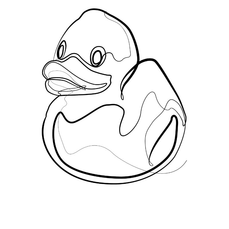 Bathing Duck Squeaky Duck